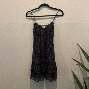 AMERICAN EAGLE Purple Ruffle Dress